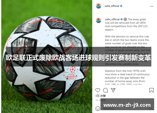 欧足联正式废除欧战客场进球规则引发赛制新变革